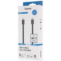 Hama rychlá USB nabíječka GaN 2x USB-C + USB-A, PD/QC, 65 W