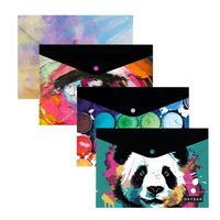 Diplomatka A5 mat černá mech. jednodeska