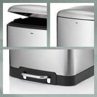 KELA Kosmetický koš 3 l MATS červená KL-23618