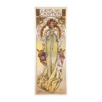 Pohled Alfons Mucha – Leslie Carter, krátký Baagl