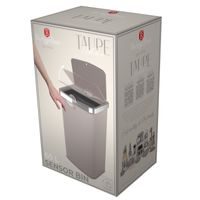 BERLINGERHAUS Koš odpadkový se senzorovým otvíráním 60 l Taupe Collection BH-9794