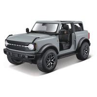 Maisto Maisto - 2021 Ford Bronco Badlands (bez dveří), kaktusově šedá, 1:18