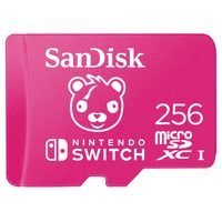 SanDisk Nintendo MicroSD UHS I Card - Fortnite Edition, Cuddle Team, 256 GB