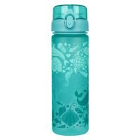 BAAGL Tritanová láhev na pití s brčkem Tlapky 500 ml