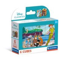 CLEMENTONI Kubus - Disney Classic, 6 kostek