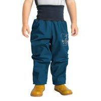 Batolecí softshellové kalhoty bez zateplení Basic, Kobaltová