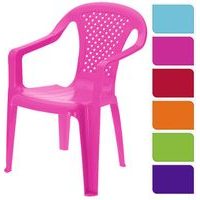 křesílko dětské, 6barev, plast