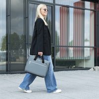 Hama Genua, brašna na notebook, do 40 cm (15,6"), šedá