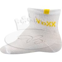 Klasické detské ponožky Fredíček Voxx bílo - žlutá