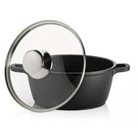 CS SOLINGEN Hrnec s cedící poklicí nerez Aron 16 cm CS-060541