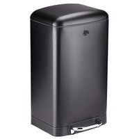 DIRT-DEVIL Odpadkový koš nášlapný 30 l tiché zavírání černá ED-249506
