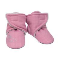 ESITO Capáčky barefoot Softshell Lamb Antique pink - růžová / 2 - délka stélky: 12 cm