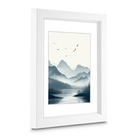 Hama rámeček plastový SEVILLA, stříbrná, 60x80 cm, plastové sklo