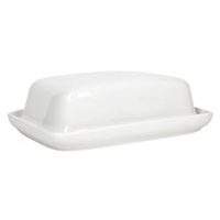 HIT Dóza na máslo keramická bílá 18x13,5x6cm HT-24302136