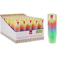 kelímek 3cl-20ks-barevný průhledný