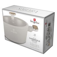 BERLINGERHAUS Kastrol s titanovým povrchem a poklicí 24 cm Sahara Nordic Collection BH-8320