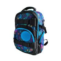 PIXIE CREW PIXIE CREW Studentský batoh, modrá, Spiral magic, 100 pixelů