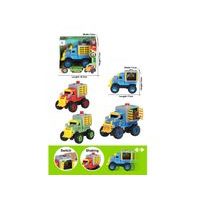 Auto s dinosaurem se zvukem, zelené