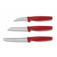 Wüsthof NOŽE WÜSTHOF NA ZELENINU, SADA 3KS, ČERVENÁ_hamashop