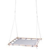 Houpací čtverec s textilií, 100cm