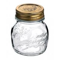 sklen.zavař. 150ml QUATTRO ST. 5,5x6,5x8,5cm, kov.šr.uzávěr