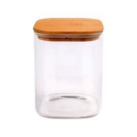 TORO DÓZA S BAMBUS VÍČKEM 930ML BOROSILIKÁT 10X12.7CM