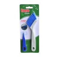 TORO KARTÁČ NA ČIŠTĚNÍ SPÁR 19X4CM + ŠKRABKA 9X2CM_hamashop
