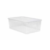 box 7,0l+víko, otvory, 34x20x10cm, transp. RASTR, MULTIBOX, plast