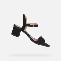Černé dámské sandály Geox Aurely 50