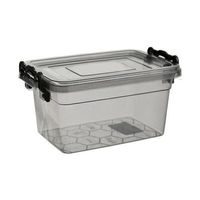 box 0,75 MULTI, 10,5x16,5x8,5, grey, obdél.níz., plast