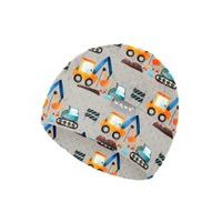 Unuo, Dětská čepice fleecová Sport, Bagry