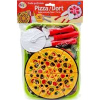 Sada potravin pizza/dort
