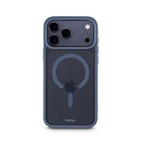 Hama Frame Protect, kryt pro Apple iPhone 17 Pro Max, magnetický, průhledný/modrý