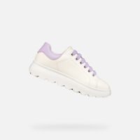 Bílé dívčí tenisky Geox Puffypop