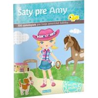 Šaty pre AMY ─ Kniha samolepiek Baagl