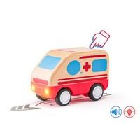 WOODY Puzzle se zvířátky, tvary-barva