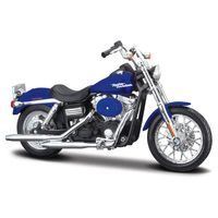 Maisto Maisto - HD - Motocykl - 2006 Dyna Street Bob, metal modrá, série 44, blister box, 1:18