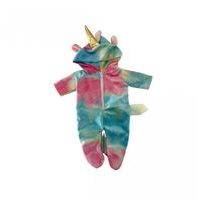 PLEJO Overal jednorožec pro panenku 40 - 43 cm