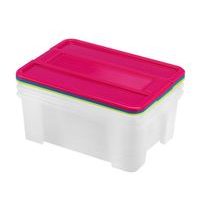 heidrun BOX ÚLOŽNÝ S VÍKEM SET 3KS TEX BOX 10L_hamashop