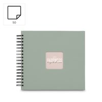 Hama album klasické spirálové FINE ART 18,5x15 cm, 30 stran, nová černá, bílé listy