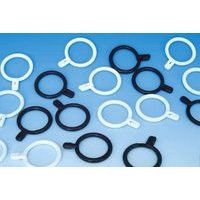 kroužek d33 /10ks/-záclonový, skřipec, plast