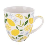 O Hrnek porc. jumbo LIMEPOP 1,1 l kvítek