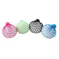 GLUMI Duhový antistresový míček v sítce