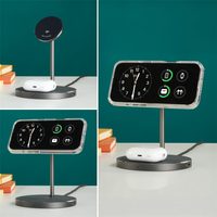 Hama bezdrátová nabíječka Qi 15 W, černá