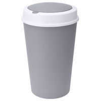 EXCELLENT HOUSEWARE Odpadkový koš výklopný 25 l AURORA šedá KO-Y54231160seda