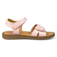 Dívčí kožené sandály Ciciban - Světle růžová