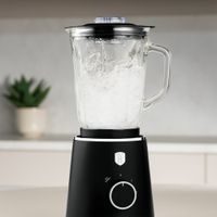 BERLINGERHAUS Stolní mixér se skleněnou nádobou 1,5 L 1000 W Matte Black Collection BH-9822