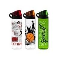 láhev 0,75l SKI, BASKET, SPIRIT, nápitka+kryt, sport, plast