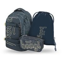 BAAGL SET 3 Skate Max Wave: batoh, penál, sáček GRS
