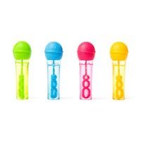 Plastica Bublifuky - Mini bublinkový mikrofon - CDU 24ks, assort